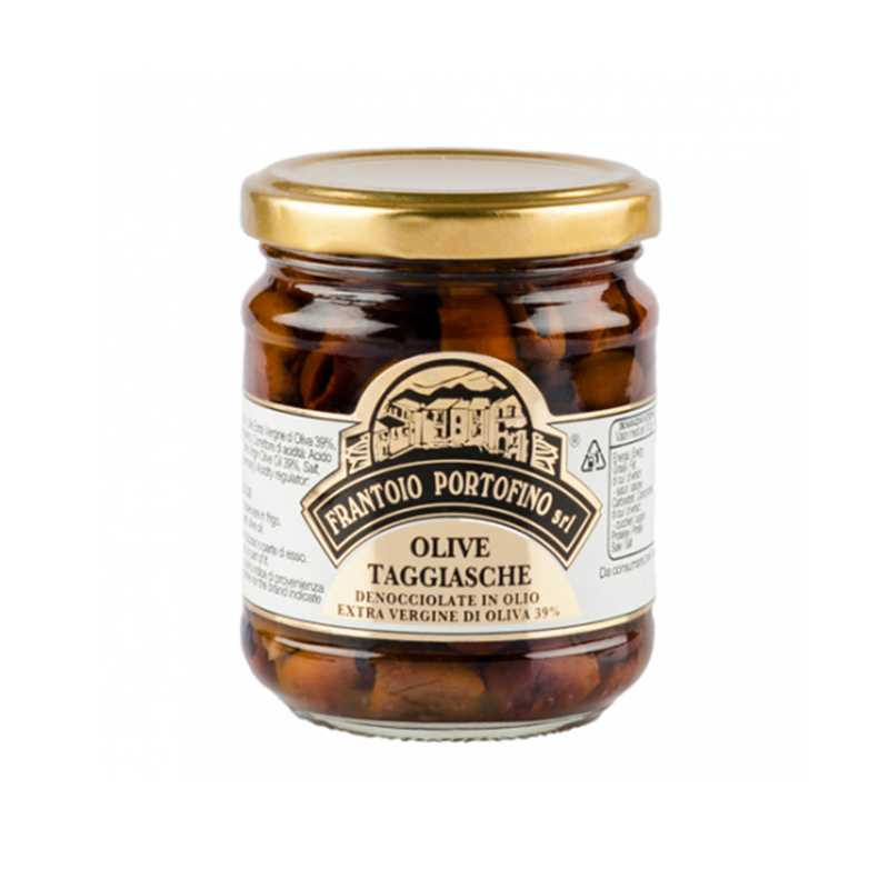 Portofino Taggiasche Olive in Extra virgin Oil 185 G
