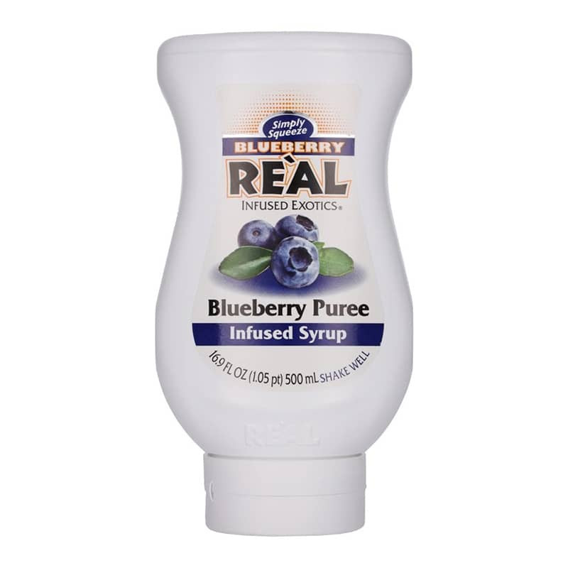 Real Puree infused Syrup Blueberry 16.9 oz