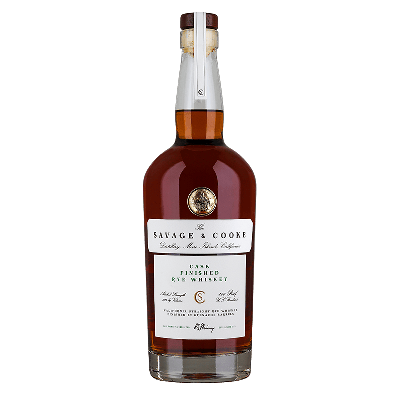 Savage & Cooke Straight Rye Whiskey 75 CL